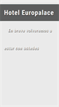 Mobile Screenshot of hoteleuropalace.com